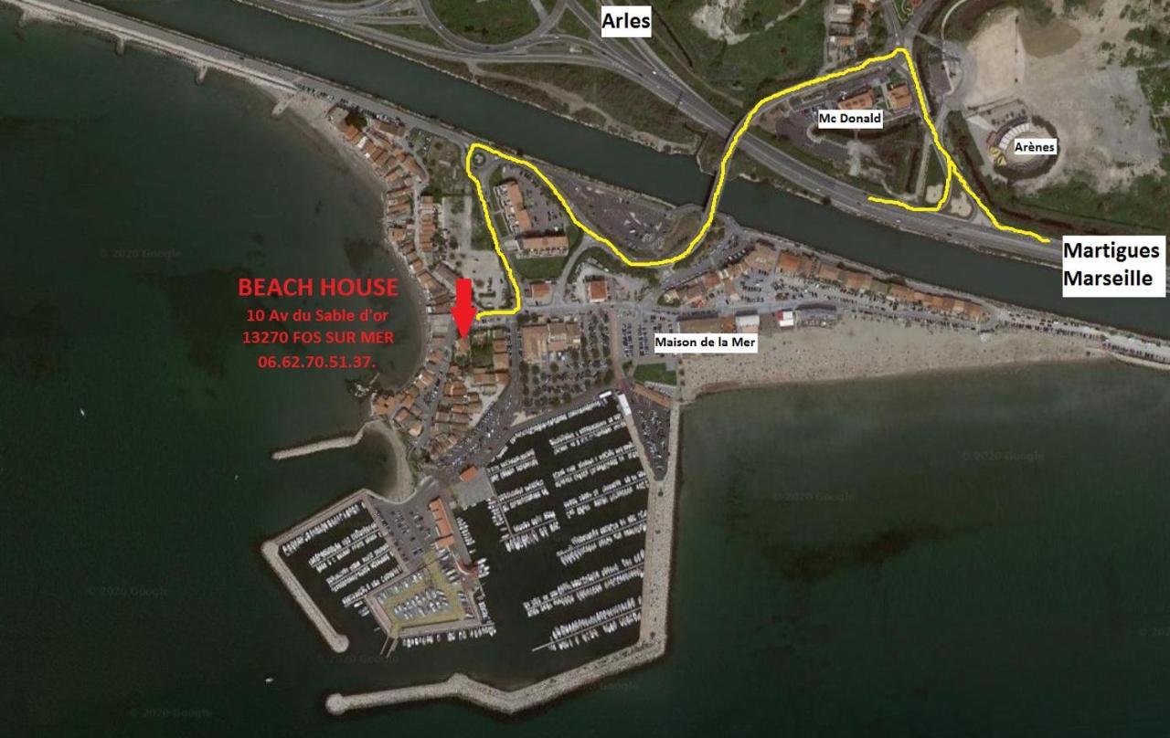 Beach House Fos-sur-Mer Exterior photo